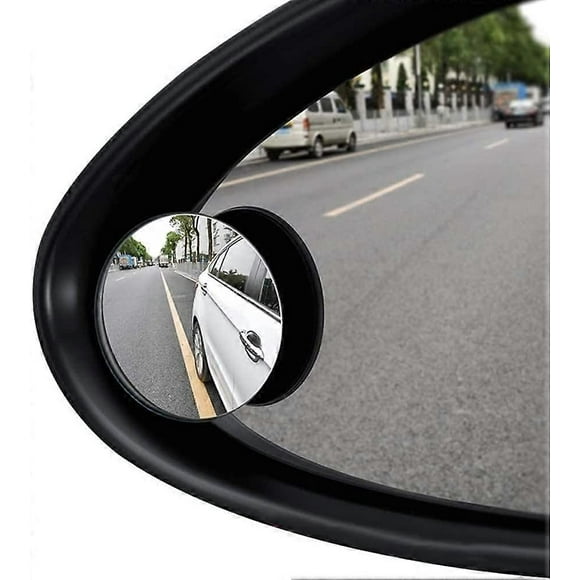 Blind Spot Mirrors for Car, 360Rotatable Waterproof Convex Rear View Mirror Wing Mirror Rearview BlindSpot Mirrors for Universal Cars -2 Pack