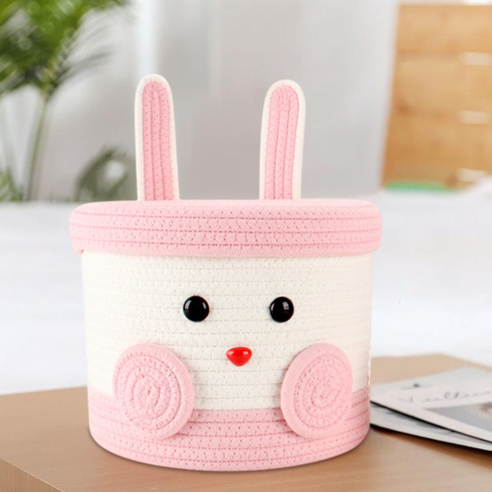 Matoen Easter Baskets for Kids, Baby Easter Empty Bunny Egg Basket, Easter Baskets for Boys, Girls, Toddler, Babies, Infant Easter Gifts Basket