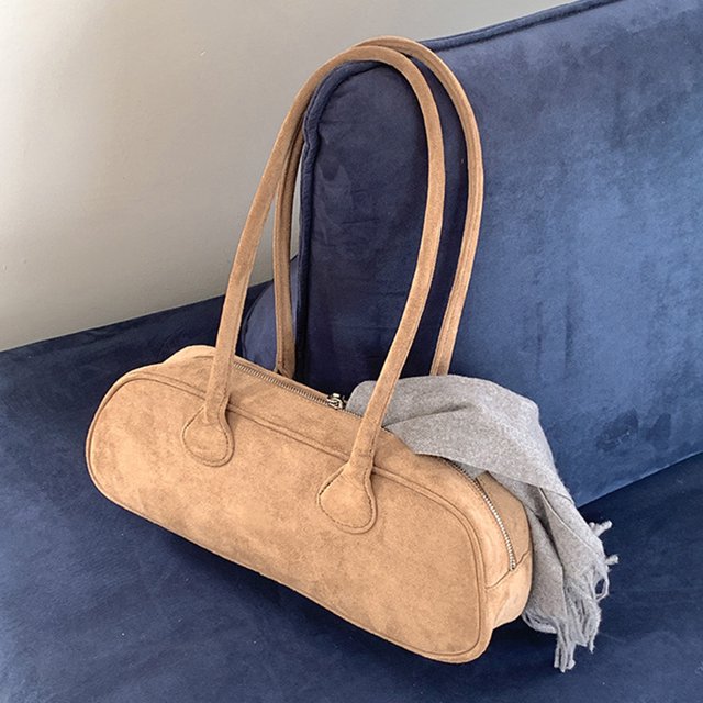 Bolso Hombro Boston para Mujeres Gamuza Gamon