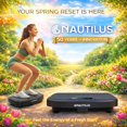 thumbnail image 2 of Plataforma vibratoria Nautilus Vibratone Pro con Bluetooth y bandas, 2 of 9