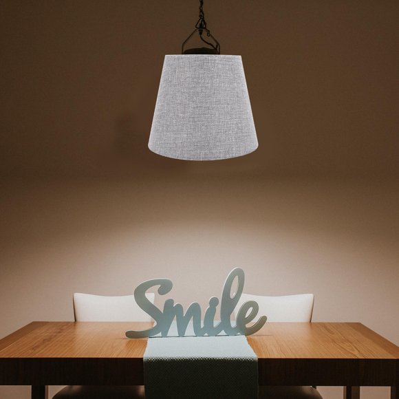 CRAFTHROU Pantalla Vintage Para De Escritorio Y Mesita De En Tela Resistente