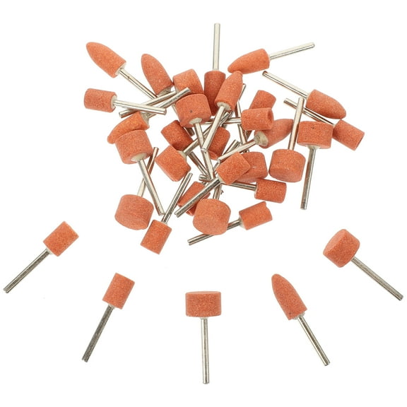 OUNONA  42 Pcs Rotary Burr Buffing Grinding Stone Set Sanding Drill Bits Professional