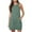 Green, variant on Coverup Summer Dresses for Women ,Summer Casual Round-Neck Solid Color Short Sleeveless Dress, 2025 Eyelet Casual Loose Sundresses Tank Dresses with Pockets