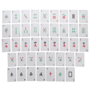Série de jeux de cartes imperméables durables en plastique 1 Définir les amis de la famille utiliser à la maison bar bureau
