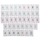 thumbnail image 1 of 1 juego de cartas de póker de plástico impermeables, cartas de Mah-jongg, herramienta de entretenimiento para el hogar, bar y oficina., 1 of 6