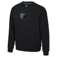thumbnail image 2 of Unisex Stadium Essentials Black Memphis Grizzlies Club Level Chenille Sweatshirt, 2 of 4