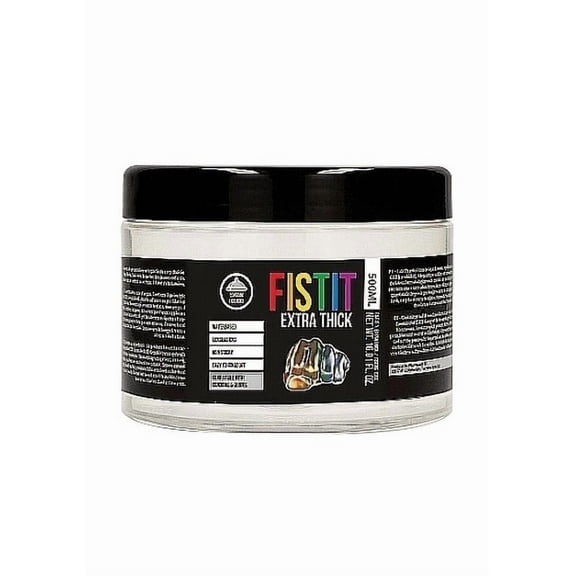 Fist It! Extra Thick Lubricant, Premium Water-Based Lubricant, Rainbow Edition Gel