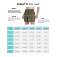 thumbnail image 2 of BALEAF Men's 2 in 1 Running Shorts 5'' Inner Phone Pocket with Towel Loop Green L, 2 of 6