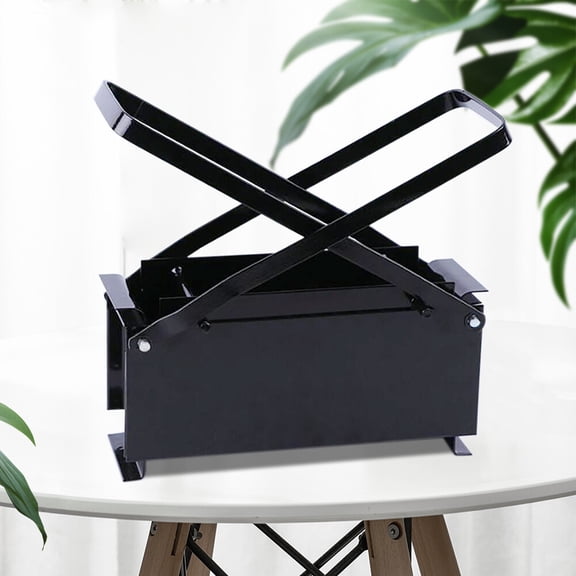 Paper Log Briquette Maker Burning Fire Brick Press Fuel Briquette Maker 33*15*13cm for Use in Both Offices And Homes