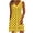 A Yellow, variant on Xuniizn Summer Dresses for Women Sleeveless V Neck Polka Dot Boho Beach Holiday Dress Casual Soft Loose Petite Tank Dresses S