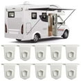 thumbnail image 2 of 10 ganchos para toldos de exterior para autocaravanas, kit de ganchos en forma de S para camping, autocaravanas, tiendas de campaña, accesorios para furgonetas camper., 2 of 10
