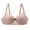 Pink, variant on Audhol Plus Size Lace Bralette High Support Bras for Women Adjustable Strap Full Coverage Up Bras Comfortable No Underwire Wireless Bras Wireless Push Up Bra Beige 38D