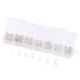 thumbnail image 5 of 1500 piezas de s de salto abiertos Kit de hallazgos de joyería con caja de almacenamiento para elegir el color de la fabricación de joyas Plata blanca Baoblaze Anillos de salto abiertos, 5 of 8