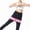 可调节Pink瑜伽带, variant on Adjustable Non-Slip Elastic Resistance Band for Home Fitness - Hip Circle Squat and Yoga Tension Band