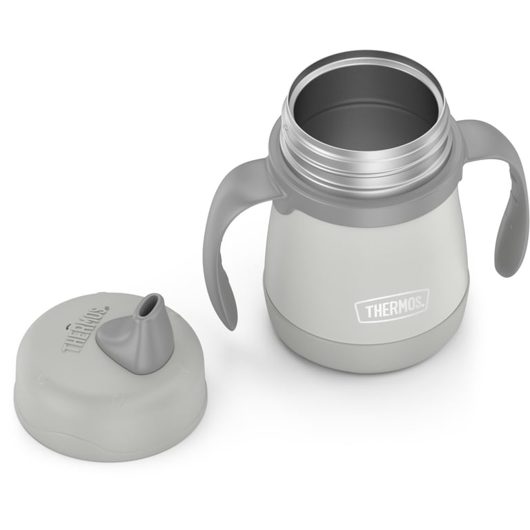 Thermos Baby Vacuum Insulated Sippy Cup, 7 oz Gray photo 4
