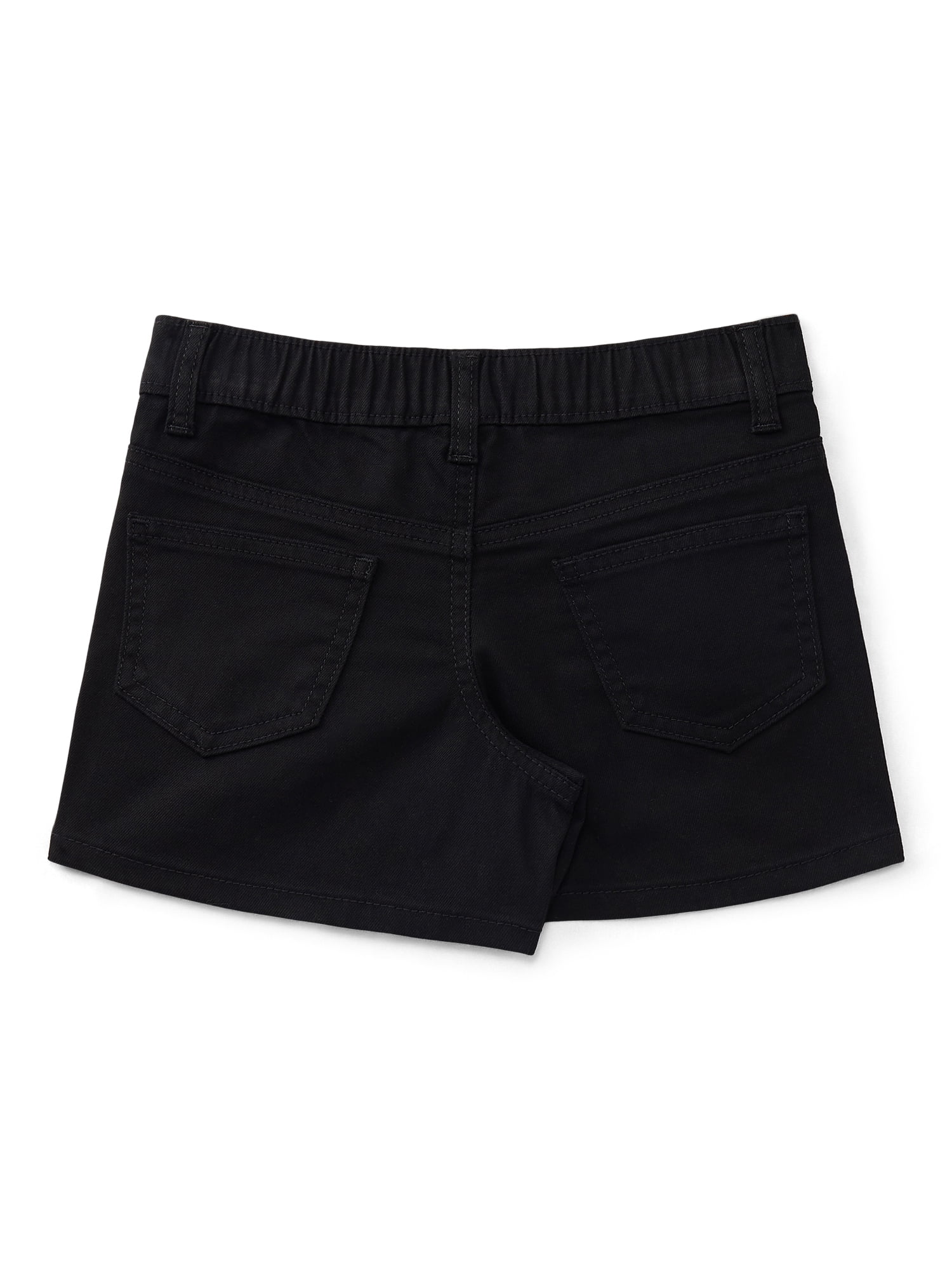 Wonder Nation Girls Denim Short, Sizes 4-18 & Plus
