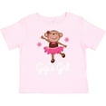 thumbnail image 3 of Inktastic Gigis Girl Ballerina Monkey Girls Toddler T-Shirt, 3 of 5
