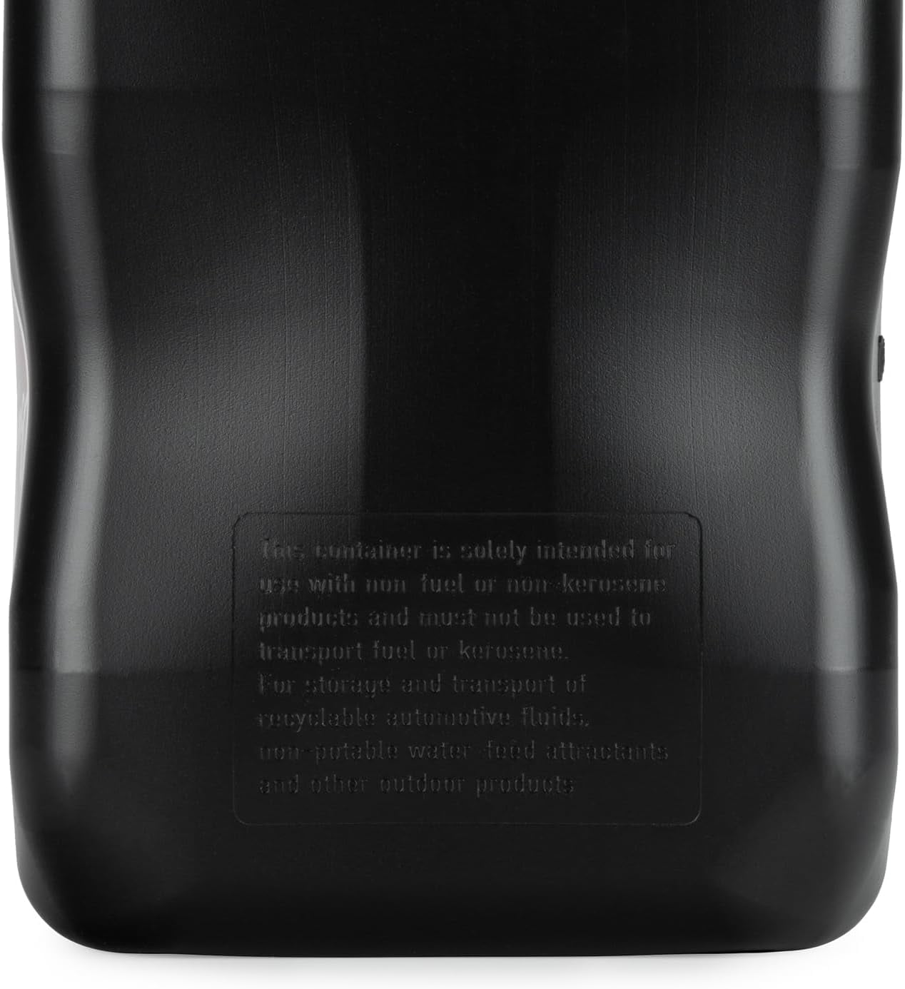 VP Racing 3582-CA, 5.5 Gallon Motorsports Jug Black Square (2 Pack)