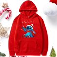 thumbnail image 1 of Suéter con estampado de Stitch de Disney para mujer, suéter con capucha Kawaii, ropa de calle, otoño e invierno, navidad, 1 of 2