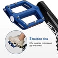 thumbnail image 3 of 1pc Adult Mountain Bike Pedals, Blue, 3 of 4