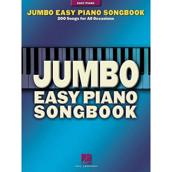 Jumbo Easy Piano Songbook: 200 Songs for All Occasions, (Paperback)