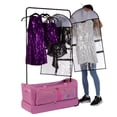 thumbnail image 1 of CHIC® 32-Inch Collapsible Rolling Dance Bag with Garment Rack, 1 of 9