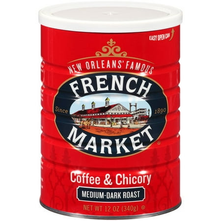 french market coffee chicory roast oz ground dark medium