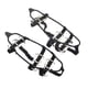 thumbnail image 4 of 1 par de crampones para nieve, 24 dientes para caminar sobre hielo, nieve, cubierta duradera para zapatos, crampones M kusrkot Puños para crampones de hielo, 4 of 8