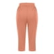 thumbnail image 5 of Pantalones capri de cintura alta y pierna ancha para mujer - Corte holgado, yoga/casual, verano/aire libre, 5 of 7