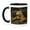 Black/White, variant on 3drose, Galapagos Land Iguana, South Plaza Island Galapagos, Ecuador., 11oz Two-tone Yellow Mug