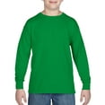thumbnail image 2 of Gildan Yth HvyCtn L/S T IrishG, 2 of 2