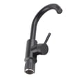 thumbnail image 3 of Grifo monomando Ticfox para lavabo giratorio de 360 grados negro mate, 3 of 14