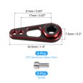 thumbnail image 2 of Aluminum Alloy 25T Steering Servo Double Hole Arm Horn Red for RC Car/Boat/Airplane Boat Accessories 4 Pcs, 2 of 6