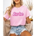 thumbnail image 2 of Pink Birdie Golf Shirt for Women Teens & Girls Trendy Retro Graphic Tee for Golfer Pink Shirt Adult Large, 2 of 4