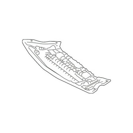 Genuine OE Mercedes-Benz Front Deflector - 212-520-52-23