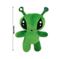 thumbnail image 2 of Green Alien Plush Toy, 3 Sizes Cute Green Alien Stuffed Animal Soft Toys, Funny Plush Pillow Plushies Cushion Decorations, Must-Have Birthday Gift/Holiday Gift for Alien Fans, 2 of 8