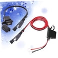 thumbnail image 3 of FELTECHELECTR charging station for multiple devices Motorcycle Mobile Phone Charger ABS 1Pack, 3 of 7