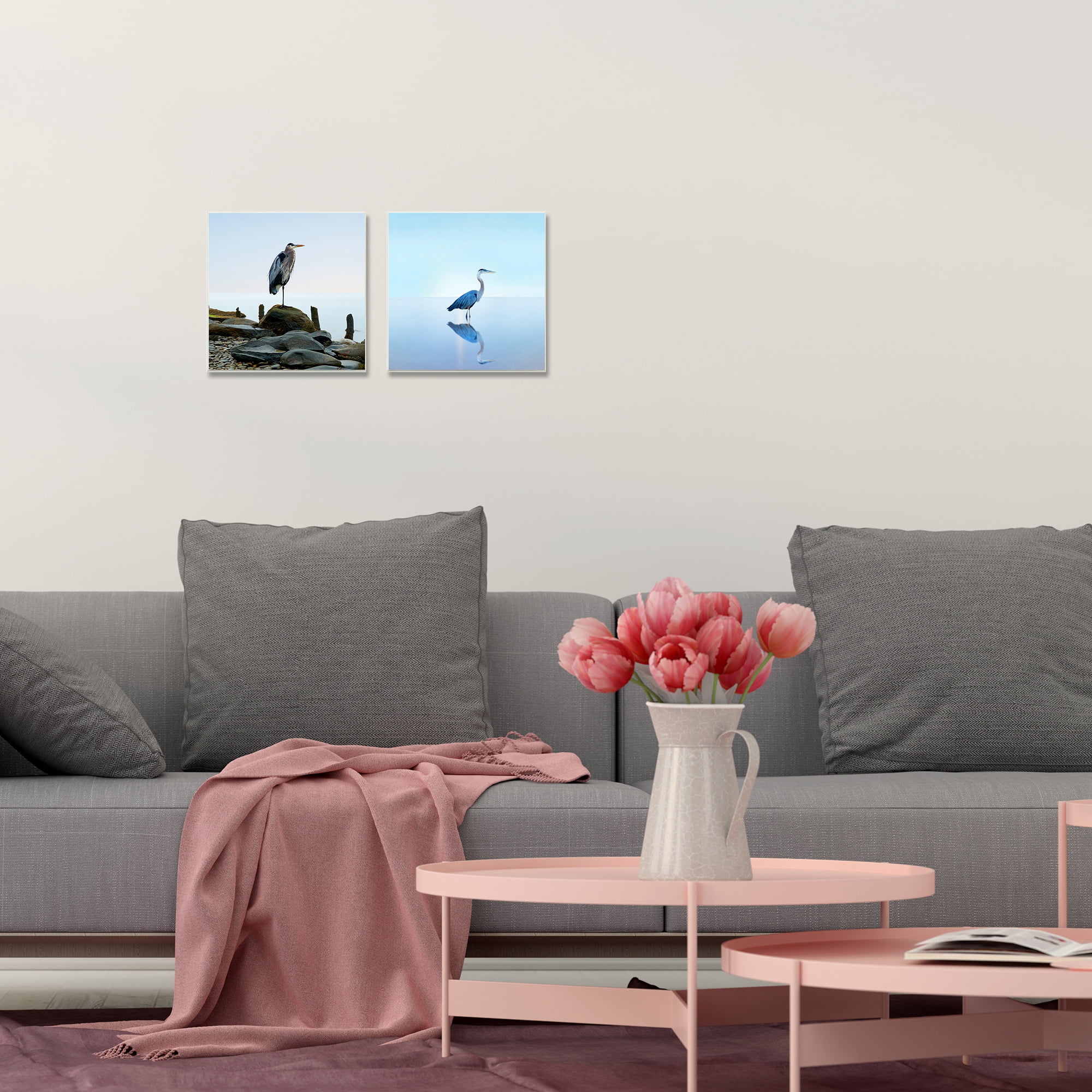 Stupell Home Decor Canvas Art Prints, 24" x 1.5", Set of 2