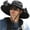 Black, variant on 2026 Upgraded Solar Powered Fan Hat, UPF 50+ Wide Brim Sun Hat with Dual Fans for Outdoor Fishing Hiking, with 2 Fan Fishing Cooling Hats