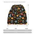 thumbnail image 3 of Disketp Forest Animal Faces Slouchy Beanie Hip-Hop Soft Lightweight Running Beanie Adult Hats Chemo Cap for Men Women, 3 of 8