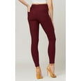 thumbnail image 5 of Conceited Women's Motivate Stretch Knit Ponte Pants - Dressy Leggings - Wear to Work, 5 of 6