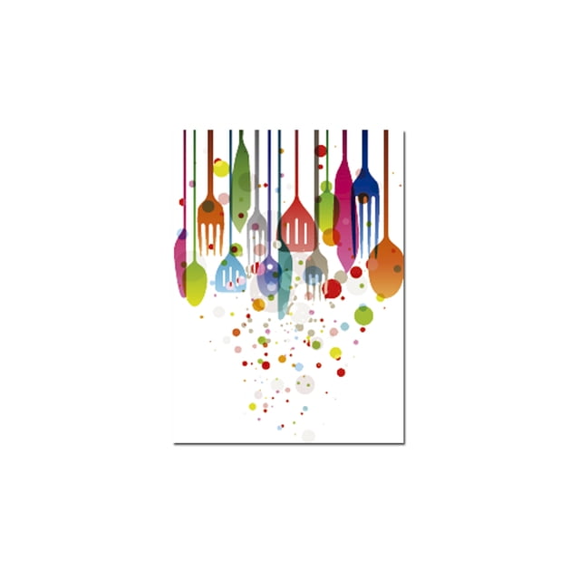 cuadro decorativo utencilios de cocina lienzo by suma 1 pieza 120 X 80 CM
