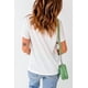 thumbnail image 3 of ABPHQTO Camiseta blanca con gráfico She is FEARLESS STRONG SUFICIENTEMENTE BRAVE para mujer, 3 of 5