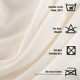 thumbnail image 4 of 3S Brother's Home Décor Curtains BOHO Design Set of 2 Panels Velvet Look Hanging Back Tap and Rod Pocket Décor Nursery Room Bedroom Kitchen Window - Made in Turkey 29Pink (52"Wx95"L), 4 of 6