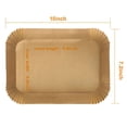 thumbnail image 3 of ZheElen 100pack/lot Grill Utensils For High-temperature Resistant Barbeque Convenient Oil-proof Utensils For Kitchen Baking Mat 22*4.5cm 1Set, 3 of 6