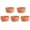 Orange, variante sur MIANGASTORE Pot de Fleurs 6 Pcs Pots en Argile pour Plantes Grand Pot en Terre Cuite 12,5 cm Pots de Fleurs Jardinière pour Bricolage Bassin de Fleurs