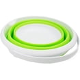 thumbnail image 4 of SAMMART Collapsible Plastic Bucket - Foldable Tub - Portable Fishing Water Pail - Space Saving Outdoor Waterpot, 4 of 7