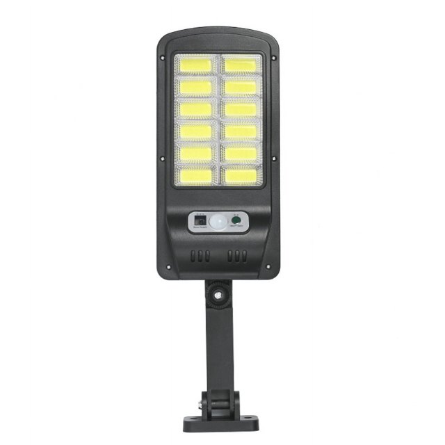 Lámpara solar impermeable YONGSHENG con detección de movimiento humano farola de jardín 12 COB