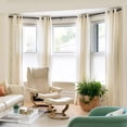 Bay Window Curtain Rods, 36 to 72 Inch Center Rod for window, 20 to 36 ...