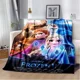 thumbnail image 3 of Manta ligera con estampado de Frozen de Disney para sala de estar, dormitorio, habitación de niños, manta cálida, regalo de Navidad, 3 of 5